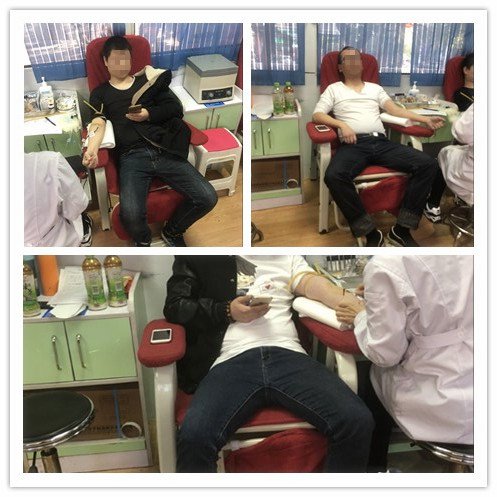 鄂州中医血管瘤专科医院医务人员献血中